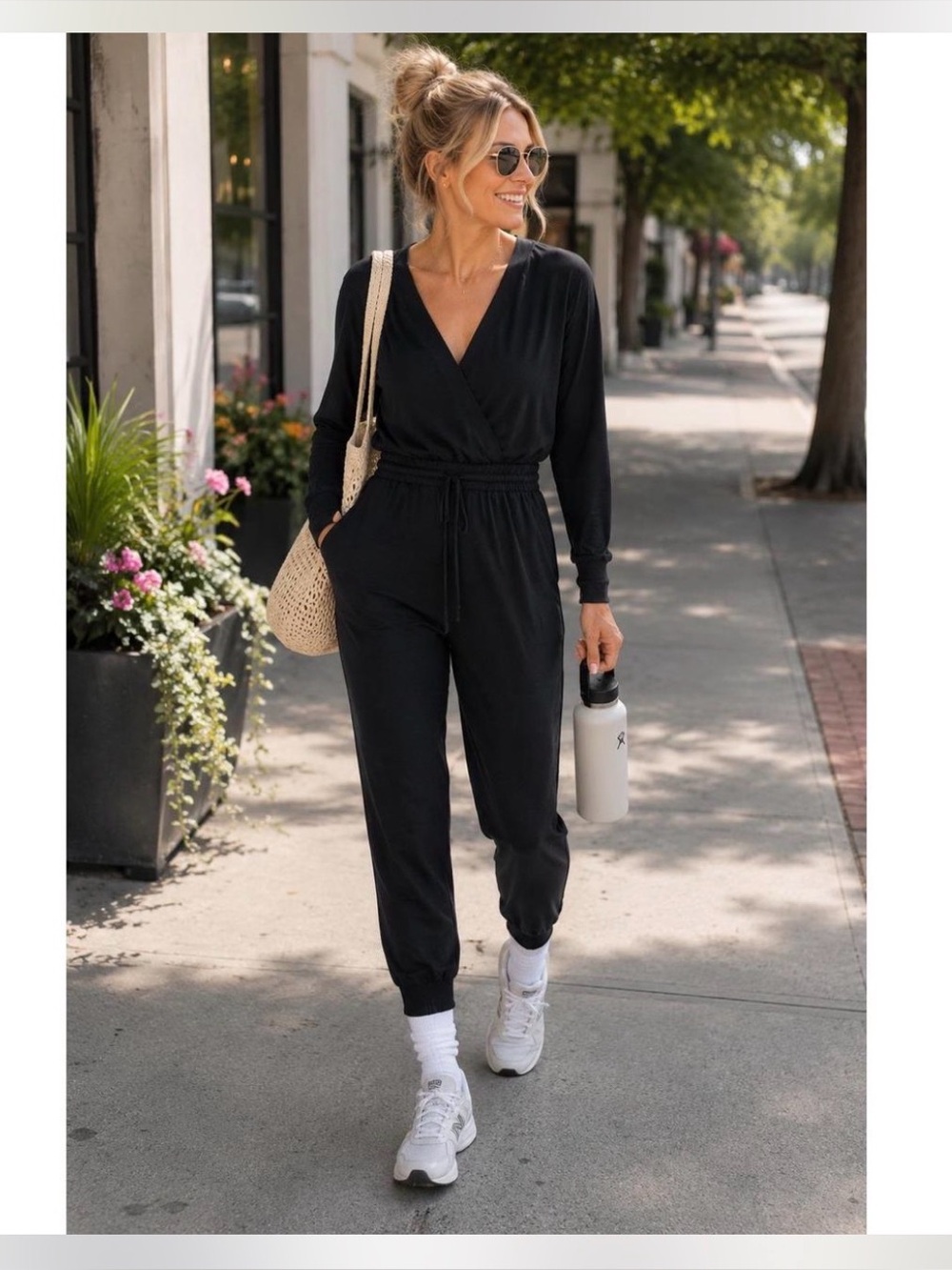 NWT Beyond Yoga Cozy Fleece Overlapping Jumpsuit – Size S
